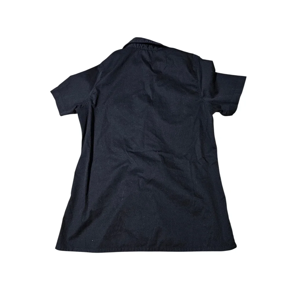 Burger King Manager Uniform Shirt Women's Medium Short Sleeve Button Up Employee - Picture 8 of 8